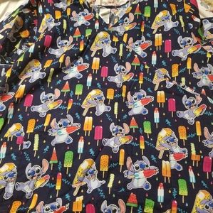 DISNEY TOONAFORMS "STITCH" SCRUB TOP